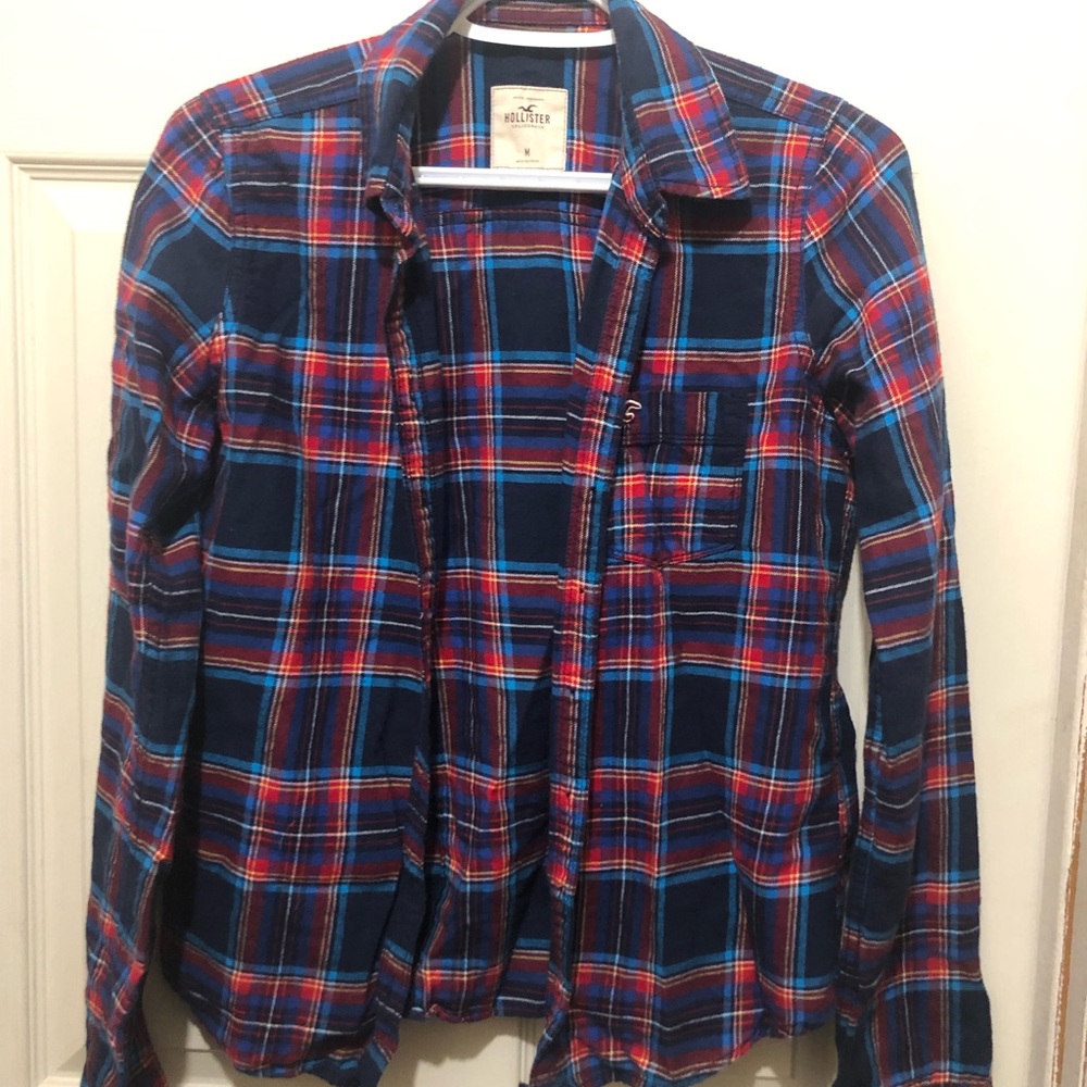 Hollister Woman’s Medium Flannel EUC